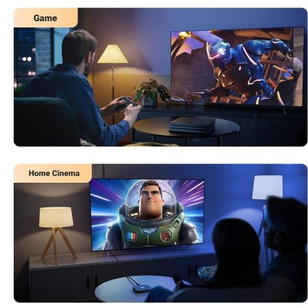 Cáp HDMI 2.1 dài 1m chuẩn 8K@60MHz Ugreen 40178