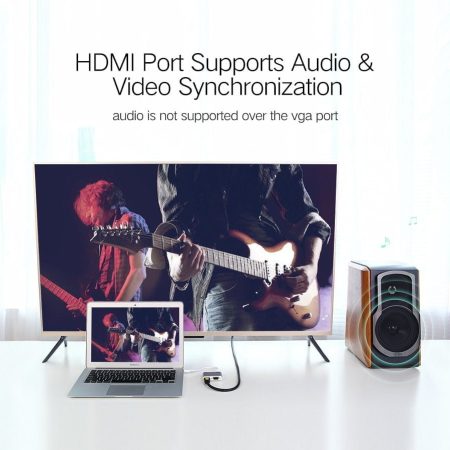 Cáp chuyển Micro HDMI to VGA+HDMI Ugreen 30355 / ugreen 30354