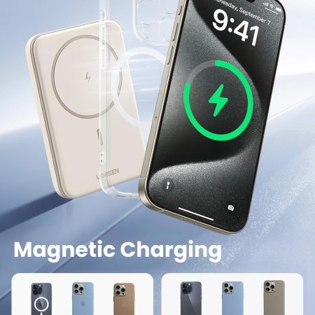 Pin sạc dự phòng 5000mAh Magnetic Wireless Power Bank Ugreen 25207