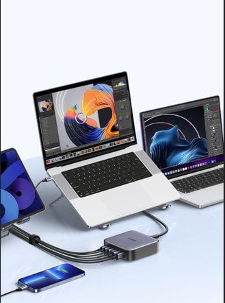 Củ sạc nhanh Nexode 200W GaN II USB Type-C x4 / USB Type-A x2 Ugreen 40913