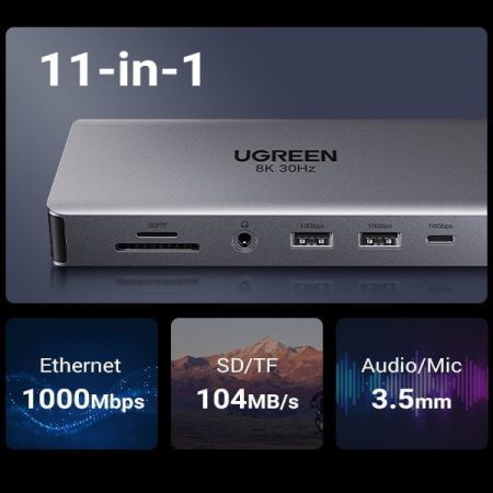 Hub USB Type-C Ugreen 15965 11 in