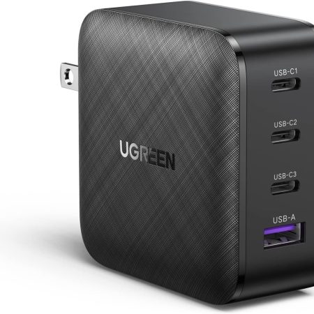 Củ sạc nhanh 65W GaN 3 USB-C và 1 USB Type-A PD3.0 Ugreen 70773