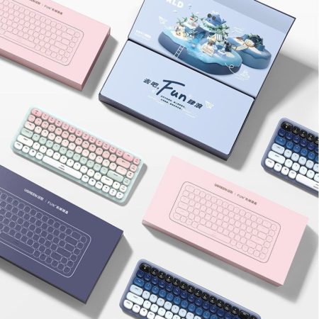 Bàn phím cơ học chế độ kép Bluetooth/USB-C Ugreen 90755 KU101