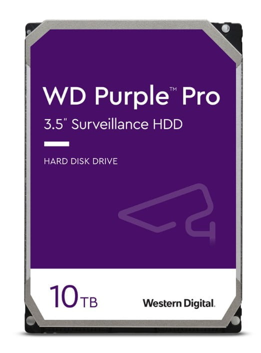 Ổ cứng Western Digital HDD Purple Pro 8TB-14TB 3.5″ SATA 256MB-512MB 7200RPM (Cho Camera)