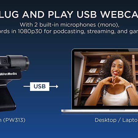 Thiết bị Webcam AVerMedia Live Streamer CAM 313