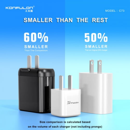 Củ sạc 20W USB type-C Konfulon C73