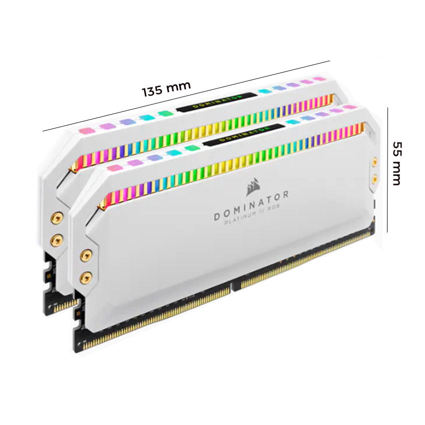Ram PC Corsair Dominator Platinum RGB DDR4 16GB-32GB (2x16G) 3200MHz