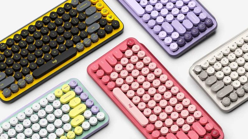 Bàn phím cơ không dây Logitech Pop Keys