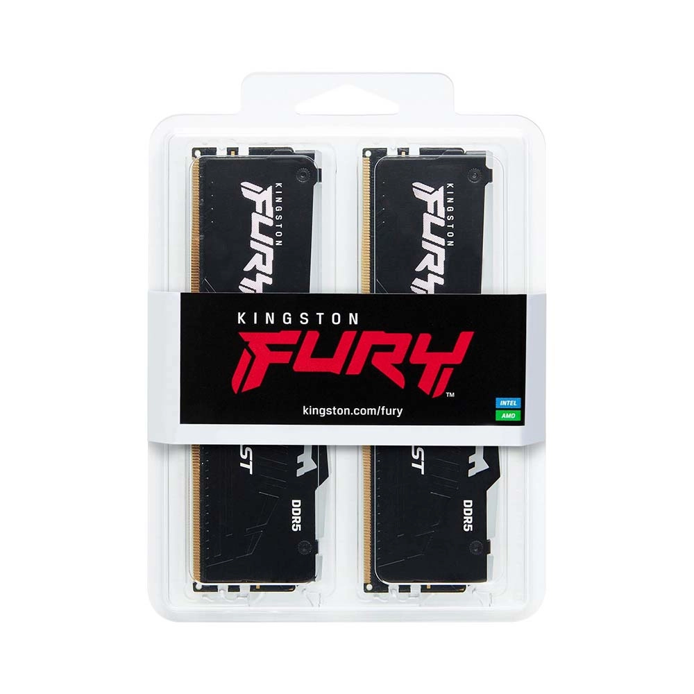 Ram PC Kingston Fury Beast RGB DDR5 16GB-64GB 5200MHz-6000MHz