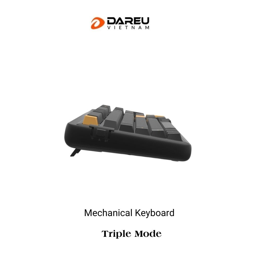 Bàn phím cơ không dây gaming DAREU EK98 PRO (Triple mode, Cherry profile PBT, RGB)