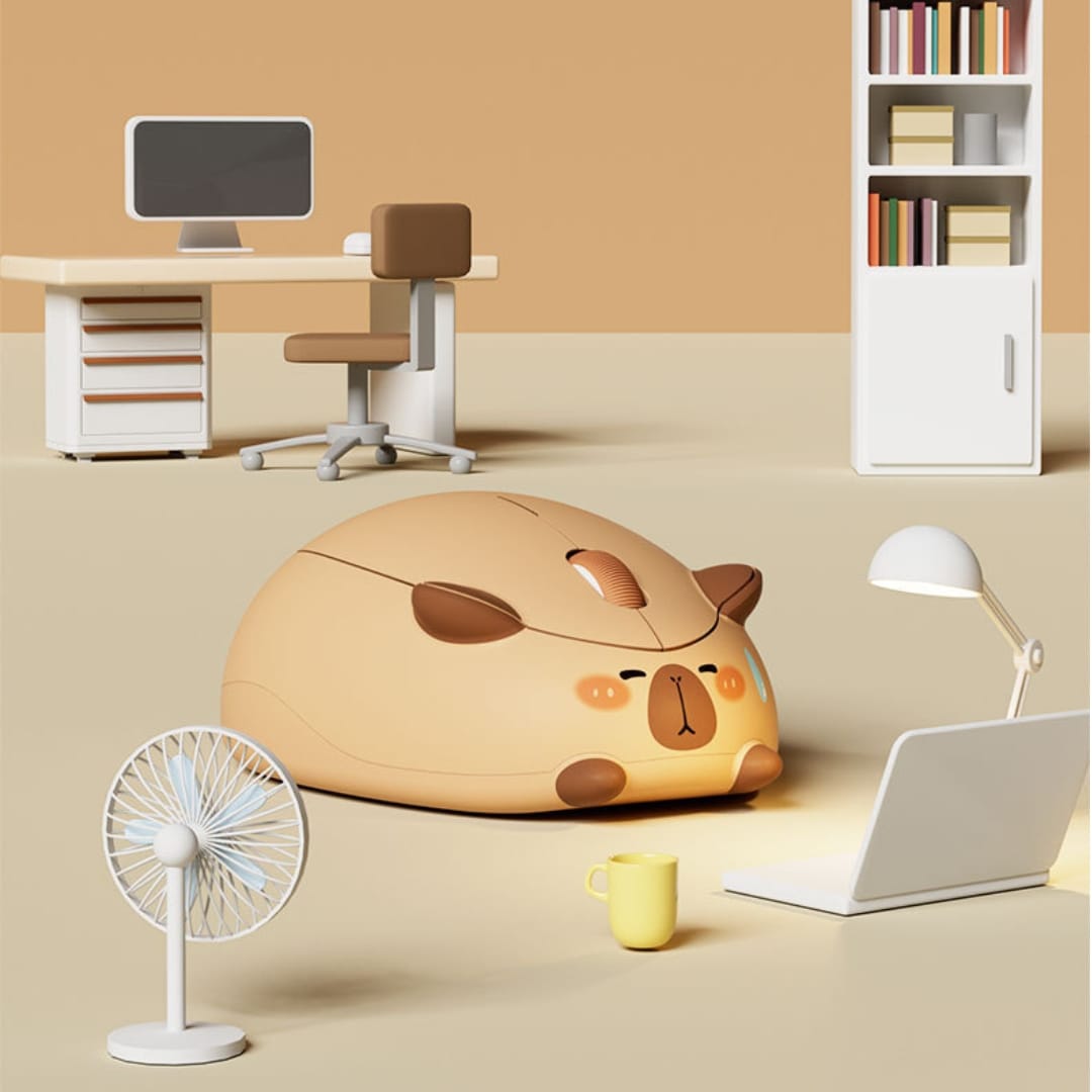 Chuột không dây AKKO-Mèo và Capybara