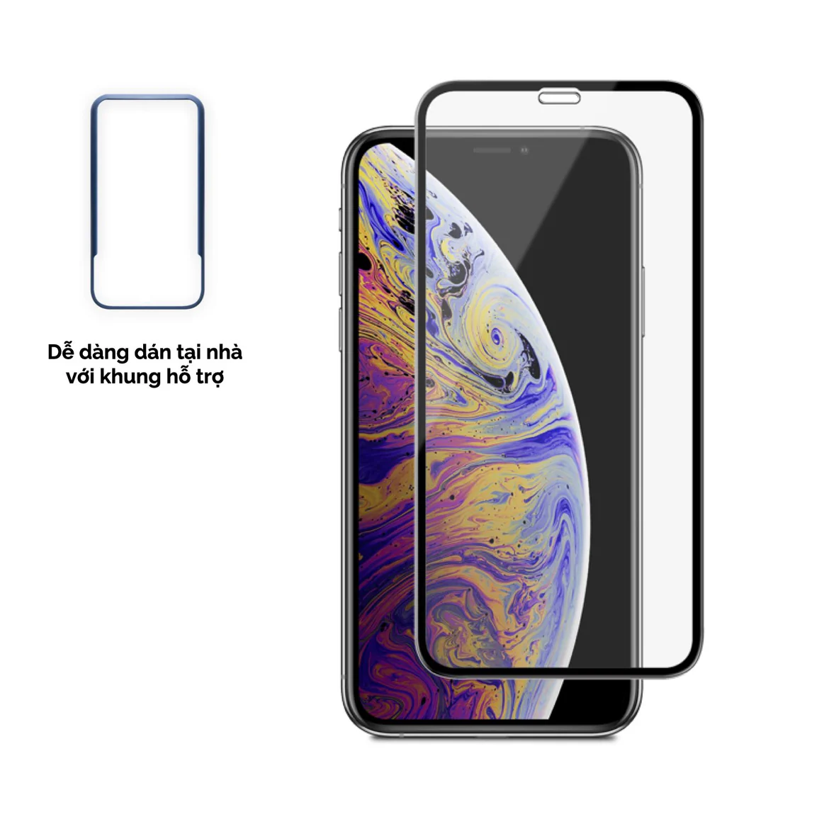 Kính cường lực UGREEN SP111 chống nhìn trộm (10 tấm - cho iPhone X/Xs)