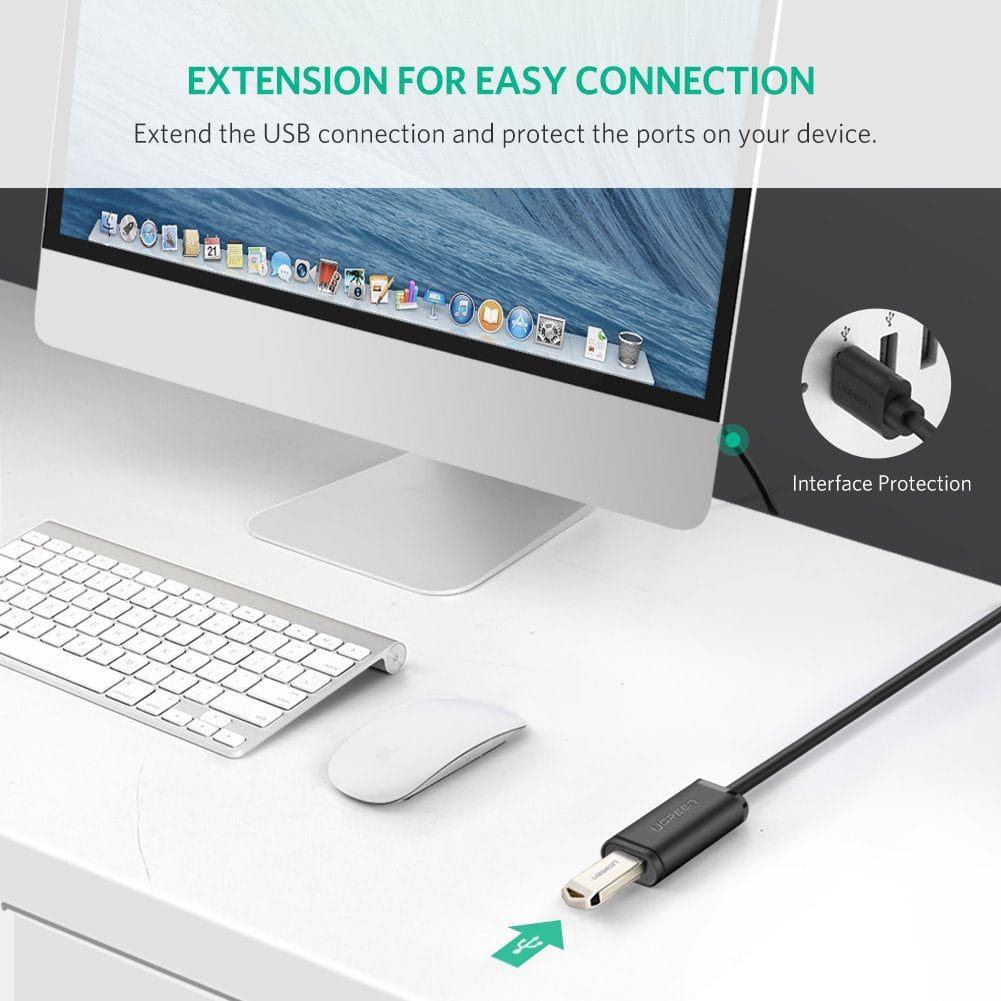 Dây cáp nối dài USB 2.0 Ugreen US121