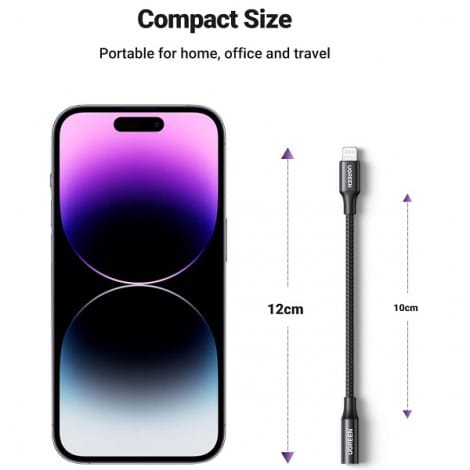 Cáp chuyển đổi Lightning sang Audio 3.5mm Ugreen 70860