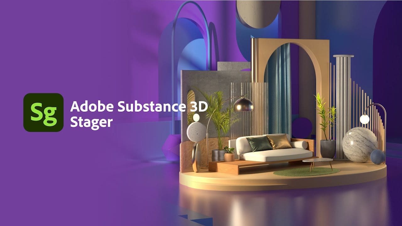 Phần mềm Adobe Substance 3D for teams stager