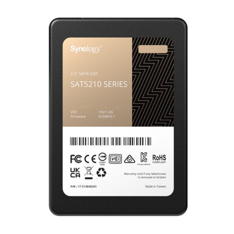 Ổ cứng SSD NAS Synology Enterprise SAT5210 480GB-2TB SATA III 2.5″