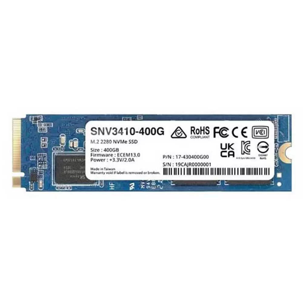 Ổ cứng SSD NAS Synology NVMe SNV3410 400GB-800GB M.2 2280