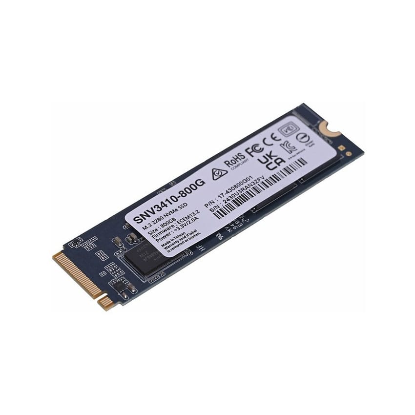 Ổ cứng SSD NAS Synology NVMe SNV3410 400GB-800GB M.2 2280