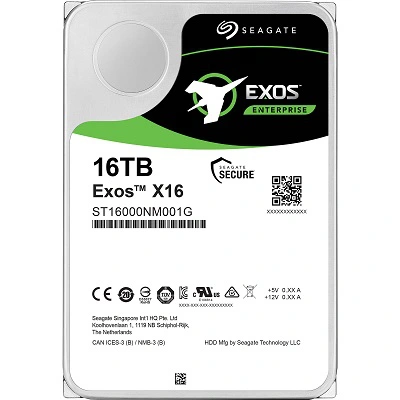Ổ cứng HDD Cam Seagate Exos 16TB Enterprise Pro 16TB | 7200RPM | 256MB