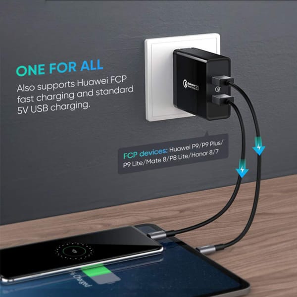 Củ sạc USB-A 36W Ugreen 40583