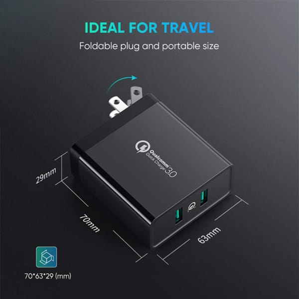 Củ sạc USB-A 36W Ugreen 40583