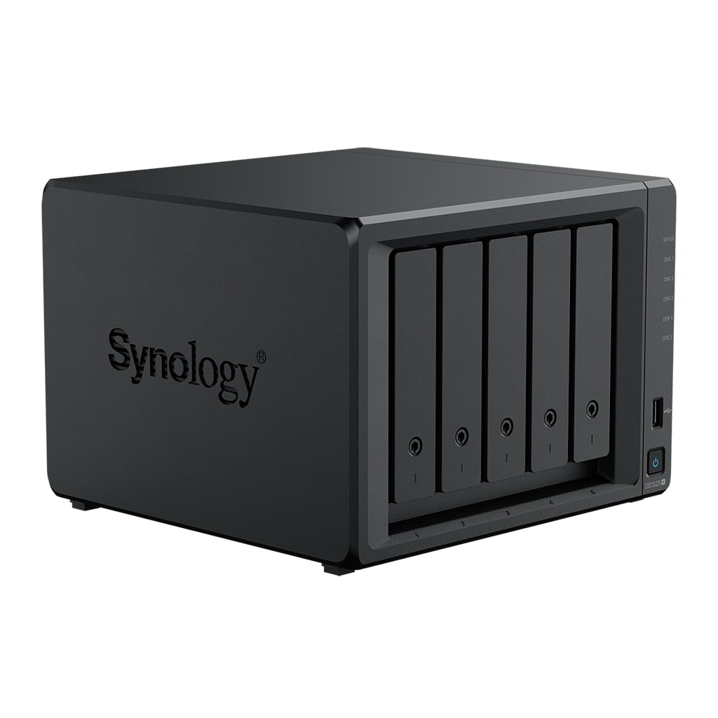 Thiết Bị Lưu Trữ NAS Synology DS1525+ | Ryzen V1500B | 8GB DDR4- 5 Bay