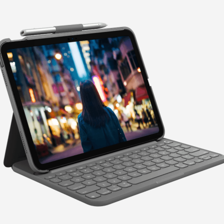 Bao da bàn phím Logitech Slim Folio dành cho iPad Gen 10 (10.9 inch) & iPad A16