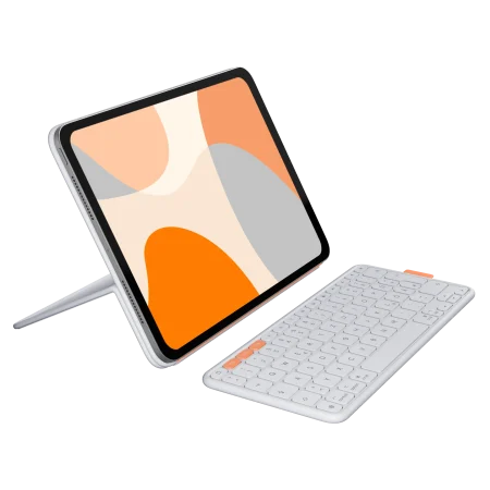 Bao da bàn phím rời Logitech Flip Folio dành cho iPad Pro/Air 13 inch | Than Chì – Xám Đen – Than Chì