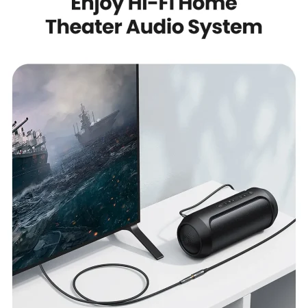 Dây cáp nối dài 3.5mm Ugreen AV190 | 1m – 5m (3 khấc TRS, đầu thẳng, không hỗ trợ mic)