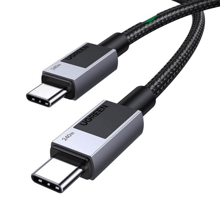 Cáp sạc nhanh USB-C sang USB-C 2.0 Ugreen L513 | Đen – 1m ( không hỗ trợ hình/âm thanh)