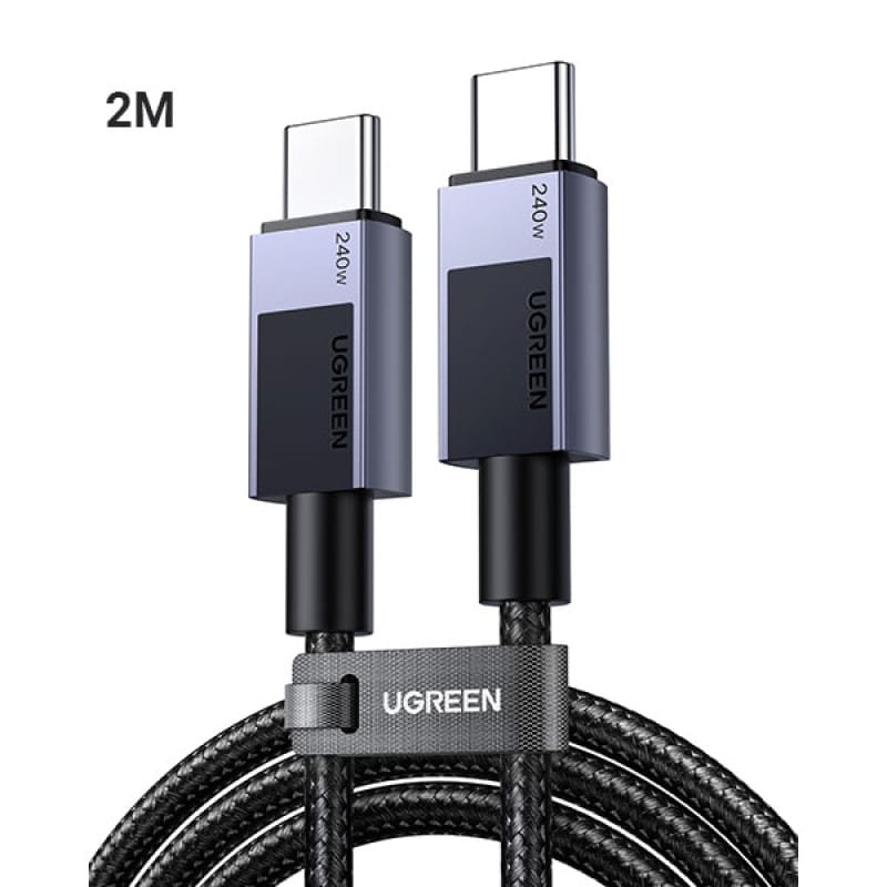 Cáp sạc nhanh USB-C sang USB-C 2.0 Ugreen L513 | 0.5m – 2m ( không hỗ trợ hình/âm thanh) – 0.5m