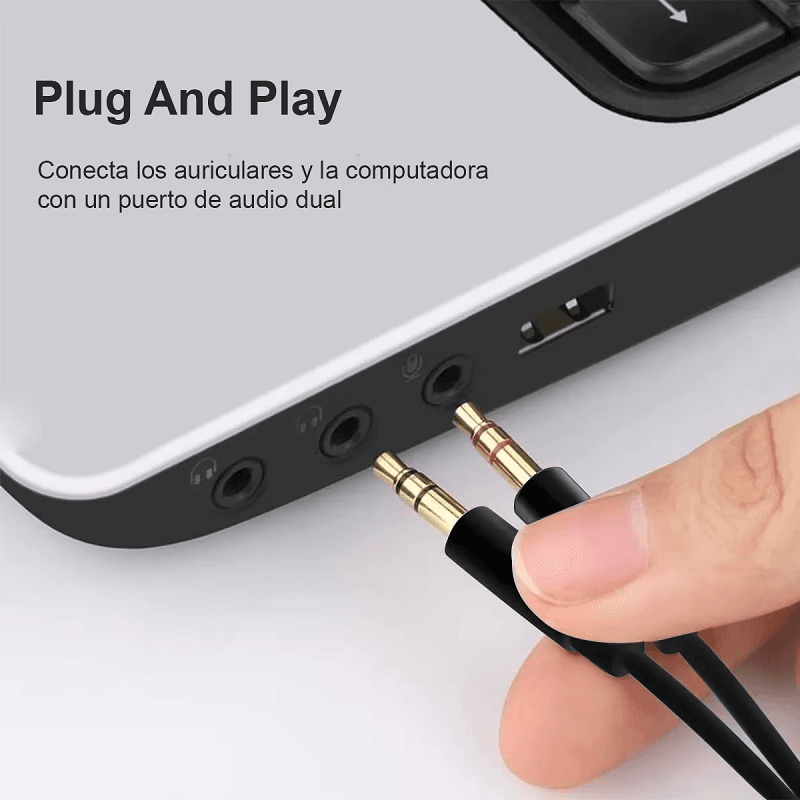 Dây cáp chia tai nghe và micro 3.5mm Ugreen AV140 | 20cm |Trắng – Đen