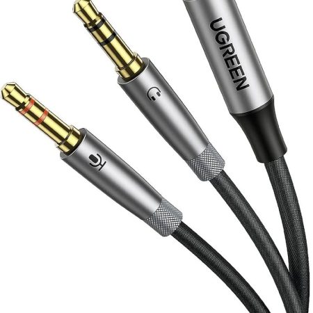Dây cáp gộp âm thanh mic và tai nghe Ugreen AV193