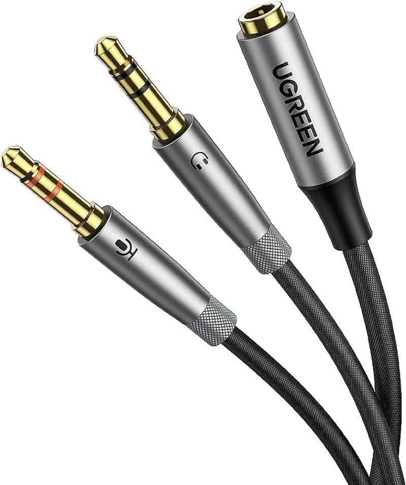 Dây cáp gộp âm thanh mic và tai nghe Ugreen AV193