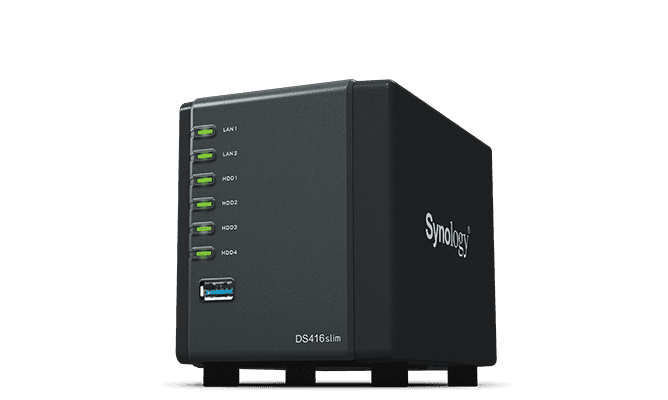 Thiết Bị Lưu Trữ Mạng NAS Sysnology DS416slim