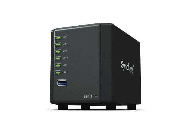 Thiết Bị Lưu Trữ Mạng NAS Sysnology DS419slim