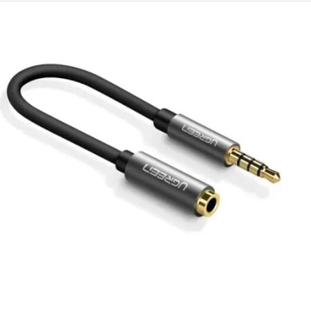 Cáp nối dài âm thanh 3.5mm Mic & Loa dài 20cm Ugreen 20850 cao cấp