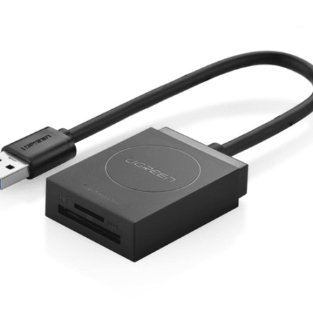 Đầu đọc thẻ USB 3.0 hỗ trợ SD/TF chính hãng Ugreen 20250 cao cấp