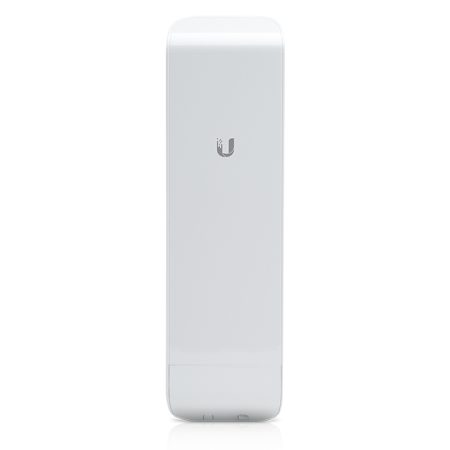 Access Point WiFi ngoài trời Ubiquiti NanoStation M2 (2 cổng Ethernet 10/100+anten tích hợp 11dBi định hướng+chuẩn 802.11n 2.4GHz+phạm vi tới 15km+chuẩn bị nguồn Passive PoE)