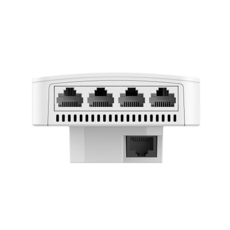 Access point gắn tường Wi-Fi 5 Ruijie Reyee RG-RAP1200P (5 cổng Gigabit Ethernet+PoE in 802.3af/at+PoE out+MU-MIMO 802.11ac Wave2)