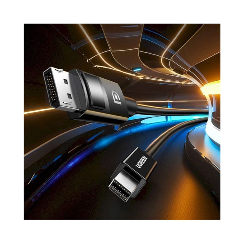 Cáp chuyển đổi Mini Displayport to Displayport 1.4 dài 1.5M hỗ trợ 8K Ugreen 80663 cao cấp