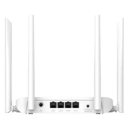 Router Wi-Fi Mesh Ruijie Reyee RG-EW1200 AC1200 (802.11ac Wave2+1200Mbps+2.4GHz 300Mbps+5GHz 867Mbps+4 ăng-ten ngoài+4 cổng Ethernet 100Mbps+hỗ trợ tối đa 96 thiết bị+Reyee Mesh)