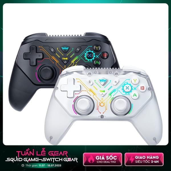 Tay cầm chơi game không dây Machenike G3s Dual Mode