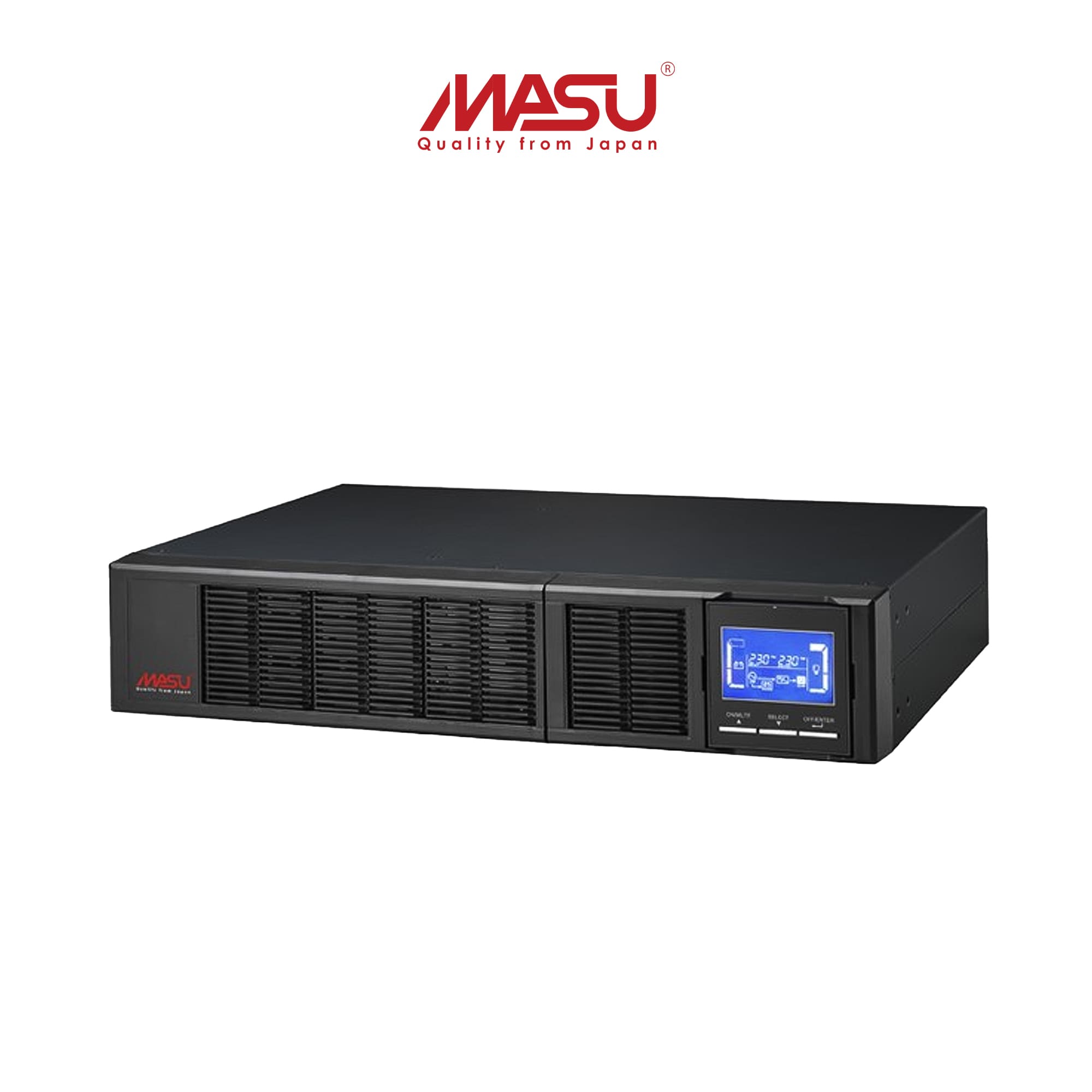 Bộ lưu điện Online Rack Masu MS – 2KRS LCD