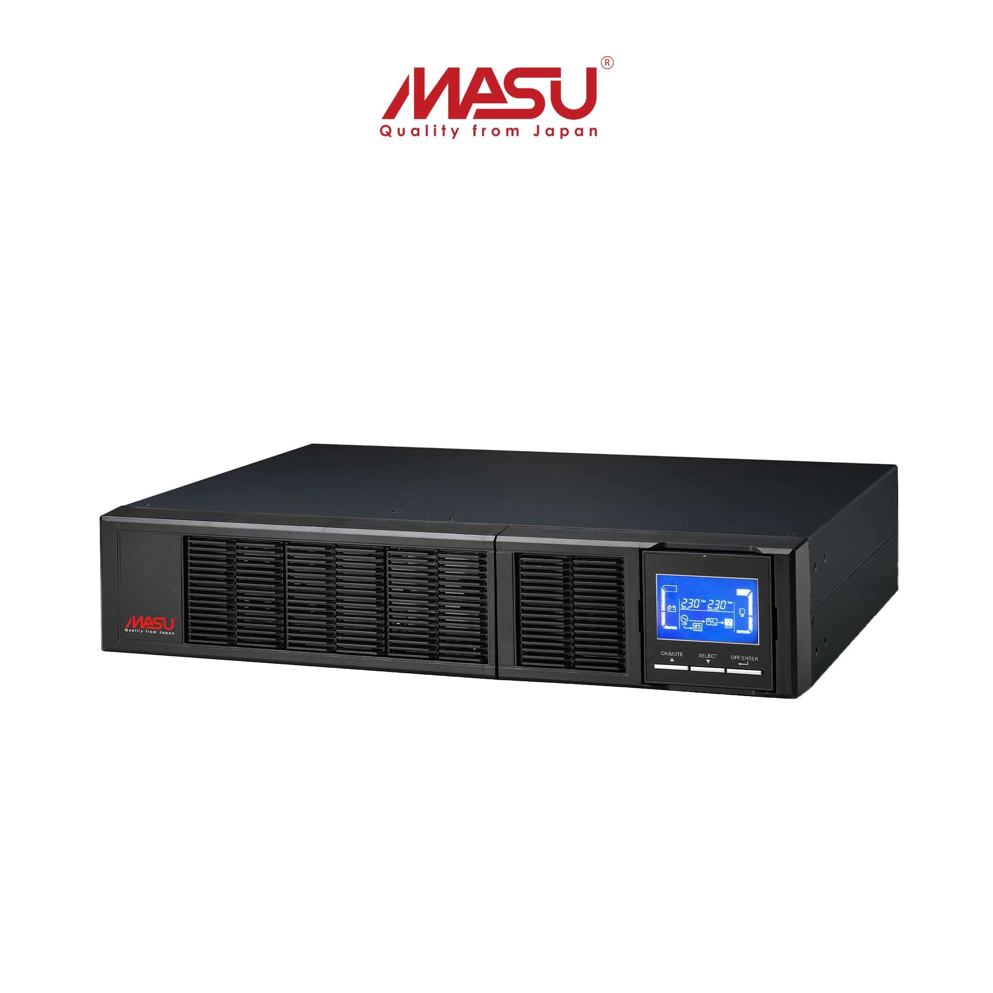 Bộ lưu điện Online Rack Masu MS – 1KRS LCD