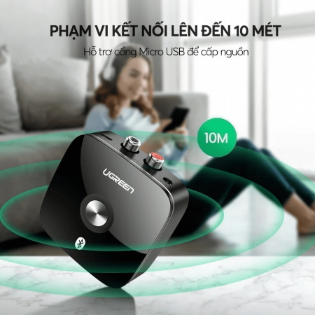 Bộ thu tín hiệu Bluetooth 5.0 Ugreen 30445
