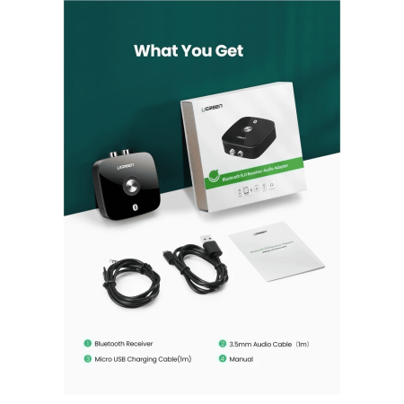 Bộ thu tín hiệu Bluetooth 5.0 Ugreen 30445