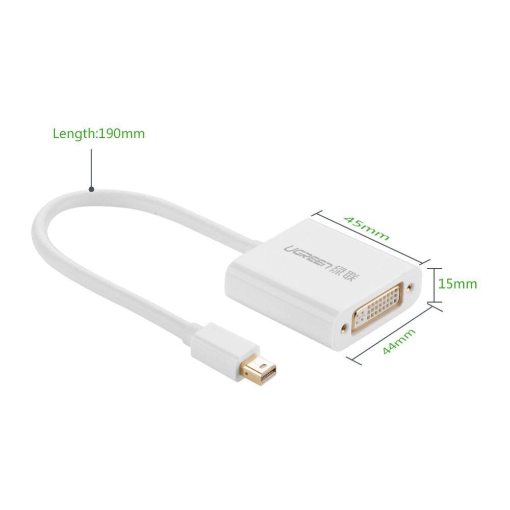 Cáp chuyển đổi Mini Displayport to DVI chính hãng Ugreen 10402