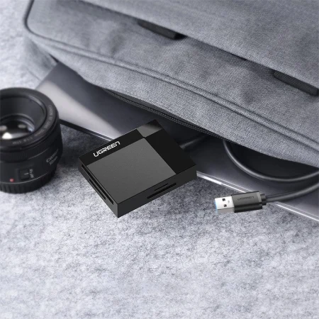 Đầu đọc thẻ USB 3.0 Ugreen 30231 (hỗ trợ SD/TF/MS/CF)