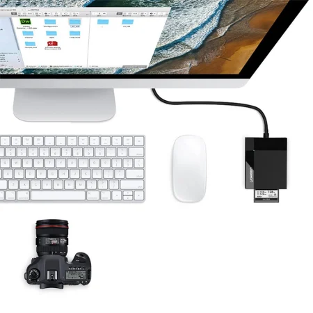 Đầu đọc thẻ USB 3.0 Ugreen 30231 (hỗ trợ SD/TF/MS/CF)